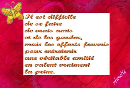 Voici une jolie citation
